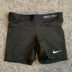Nike Black Bike Shorts Size Medium EUC